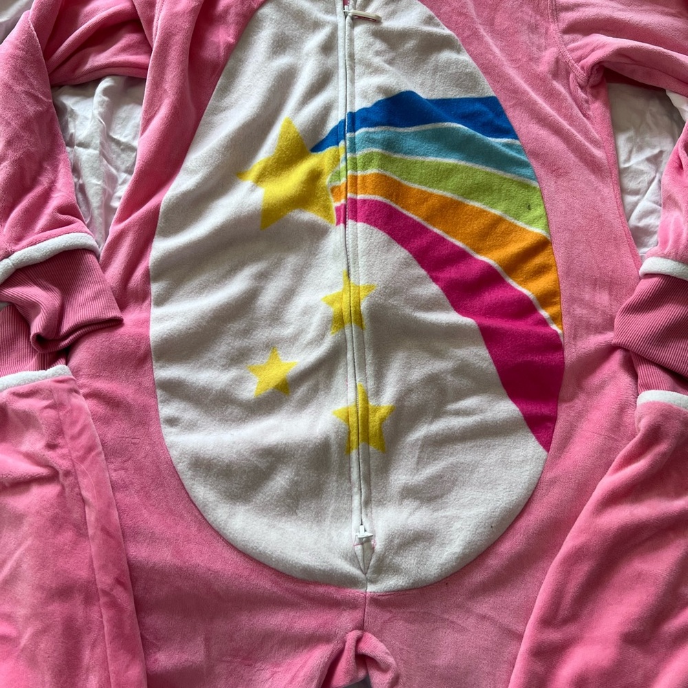 Tipsy Elves Pink Care Bear Jumpsuit - Picture 6 of 8